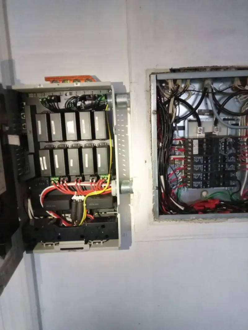 Electrical panel upgrade completed for Carbon Monoxide Detector Installation in Derby
